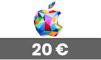 CARTE APPLE 20 EURO France